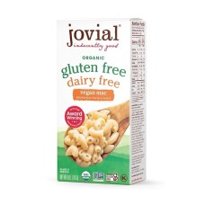 Jovial Organic Gluten Free Dairy Free Vegan Mac – Gluten Free Vegan Pasta, 6 oz, 1 Pk