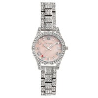 Juicy Couture JC/1261PMSV Black Label Pink Mother-of-Pearl Dial Ladies Watch