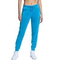 Juicy Couture Women’s Velour Drawstring-Waist Bling Joggers, Turquoise, Small
