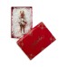  Country Estate Reindeer Games Cupid the Reindeer Glass Ornament, Wine/Gold