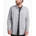  Men’s Adrien Long Sleeve Shirts, Gray, XX-Large