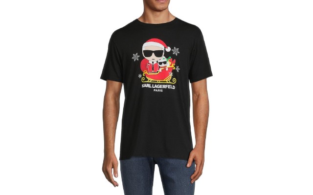  Men’s Graphic T-Shirt, Black, Small