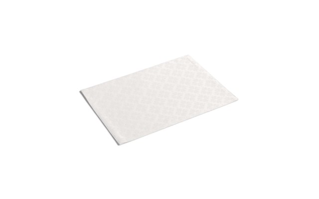  Flower Fabric 13X19 Placemat Platinum