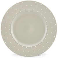Kate Spade Larabee Dot Grey 11″Dinner Plate