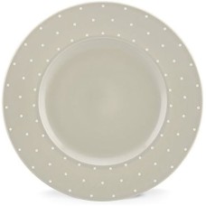 Kate Spade Larabee Dot Grey 11″Dinner Plate