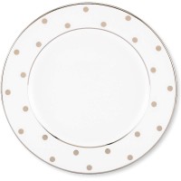 Kate Spade Larabee Road Platinum 6.375” Bread & Butter Plate, Metallic