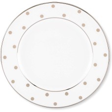 Kate Spade Larabee Road Platinum 6.375” Bread & Butter Plate, Metallic