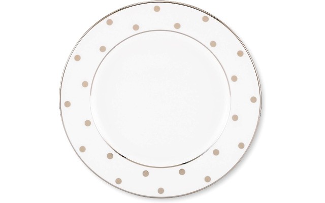  Larabee Road Platinum 6.375” Bread & Butter Plate, Metallic