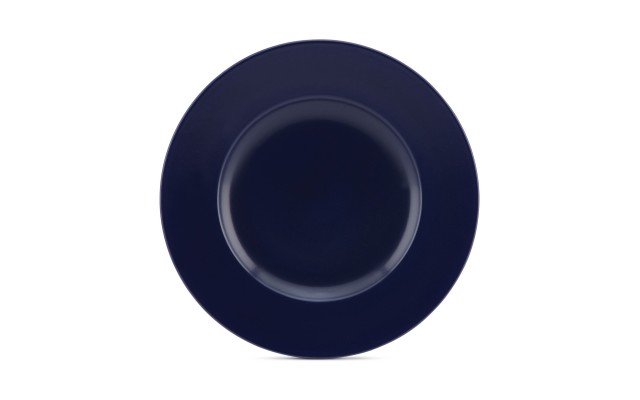  Larabee Dot Navy 9″ Accent Plate, Navy
