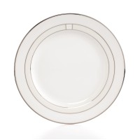 Kate Spade New York Noel Alabaster Butter Plate, White, 6.3/8 in