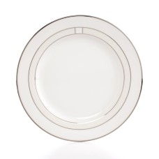 Kate Spade New York Noel Alabaster Butter Plate, White, 6.3/8 in
