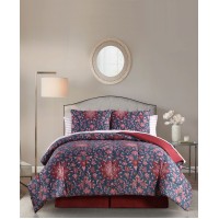 Keeco Samantha Jewel 6-Piece Twin Comforter Set, Multi, Twin