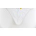 KENDALL + KYLIE Bikini Triangle Mesh Bottom, White, Small