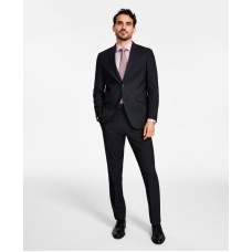 Kenneth Cole Reaction Men’s Slim-Fit Ready Flex Stretch Suits, Black, 38S
