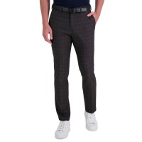 Kenneth Cole Reaction Mens Techni-Cole Performance Tech Pocket Slim Fit Dress Pants, Chocolate, 30×32
