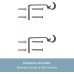  Richmond 5/8 in Diameter  Adjustable Curtain Rod (28-48 in)