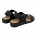  Ladies' Strap Sandal, Black, 10