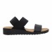  Ladies' Strap Sandal, Black, 7
