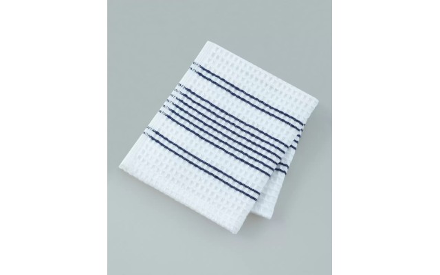  Blue Waffle Wash Towels