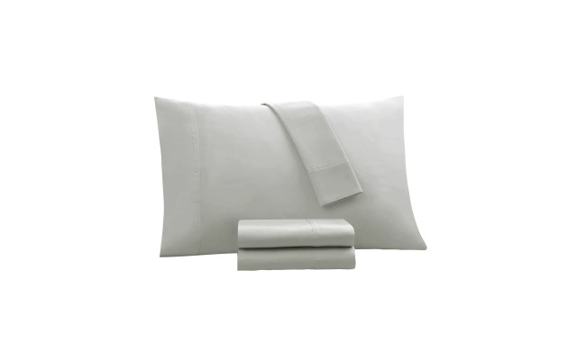  Dover 1500 Thread Count Cooling 6pc Queen Sheet Set, Light Gray
