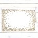  Confetti Gold Breakfast Lunch Dinner Disposable Placemats 30 Sheets/Pack Made in USA