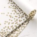  Confetti Gold Breakfast Lunch Dinner Disposable Placemats 30 Sheets/Pack Made in USA