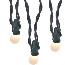Kurt S. Adler 120-Light 8-Function Frost Net Light Set, Black