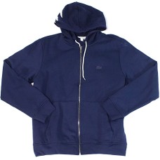 Lacoste Mens Logo Graphic Full-zip Hoodie Navy 9/4XL