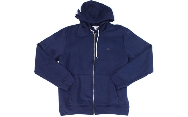  Mens Logo Graphic Full-zip Hoodie Navy 9/4XL