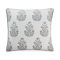 Lacourte Floral 20″ Square Decorative Pillow, Yellow
