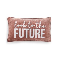Lacourte Look to The Future Pillow, Blush, 14 x 24