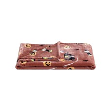 Lacourte Monster Mash Multicolred Plush Multi Throw,50″ X 60″