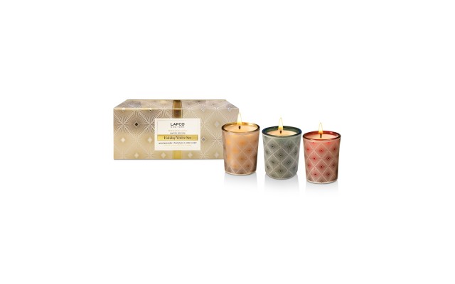  New York 3-Pc 1.9oz Fragranced Limited Edition Candle Holiday Votive  Set