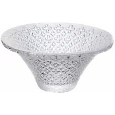 Lalique Venezia Bowl, Clear crystal, 15 wide