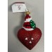 Landmark Creations Santa Loves Washington DC Ornament, Red, 4''