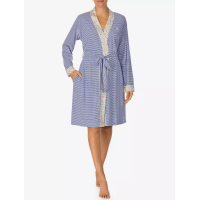 Lauren Ralph Lauren Contrast-trim Striped Wrap Rob Blue Stripe Small