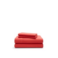 Lauren Ralph Lauren Flannel 4 Pc. Sheet Set, Twin Bedding, Red