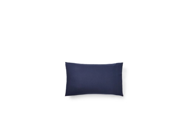  Flannel Pillowcase Pair, Navy, STANDARD