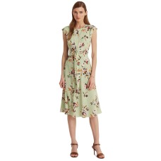 LAUREN Ralph Lauren Floral Bubble Crepe Dress, 10