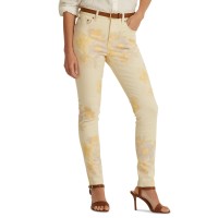 Lauren Ralph Lauren Floral High-rise Skinny Ankle Blush Multi ,10