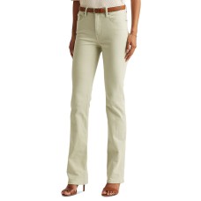LAUREN Ralph Lauren High-Rise Boot Jeans 2, Green