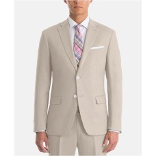 Lauren Ralph Lauren Mens Beige Single Breasted Ultraflex Blazer, 50L