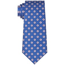 Lauren Ralph Lauren Men’s Estate Square Print Tie – Purple Multi