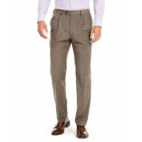 Lauren Ralph Lauren Men’s Wool Blend Classic-Fit UltraFlex Stretch Dress Pants, Tan, 36×32