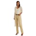 LAUREN Ralph Lauren Pointelle Puff-Sleeve Linen Cardigan, Cream , Medium