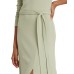 LAUREN Ralph Lauren Ribbed Long Sleeve Dress, Medium, Green