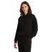 Lauren Ralph Lauren Thermal Waffle-knit Sweatshirt Polo Black Medium