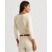  Womens Lace-Trim Henley Top,White,Medium