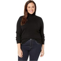 Lauren Ralph Lauren Womens Plus Size Turtleneck Sweater, Black, 3X