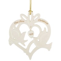 Lenox 2015 Our First Christmas Together, Doves Ornament